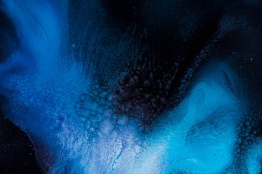 Soyut mürekkep dokusu. Akrilik modern sanat. Mürekkep