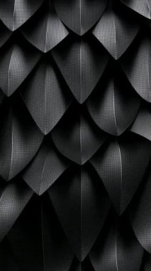 Zarif Yüzen Kumaş Dalgaları Karanlıkta Örtüldü, Özel Tasarım Sanatsal Soyut Arkaplan Biçimi