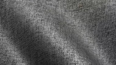 Gri pamuk dokusu dalgaları sessiz ve kontrollü hareket ediyor. Zarif bir arkaplanı olan küçük sahneler için mükemmel.
