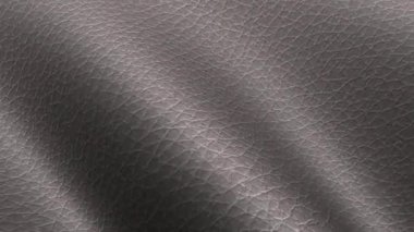 Açık gri deri dalgalar, zarif bir arka planla rafine edilmiş minimalist sahneler için mükemmel lüks bir hareket oluşturur.