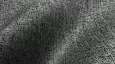Gri pamuk dokusu dalgaları zarif kıvrımlar halinde hareket ediyor. Sessiz ve soyut görseller için mükemmel. Seçkin bir arka plan.