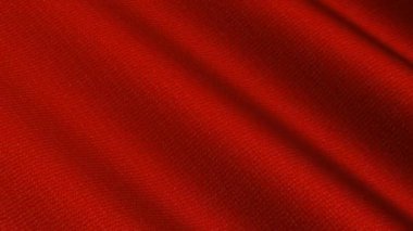 Derin kırmızı sentetik doku dalgaları zarif bir premium arkaplan şekillendiriyor ince soyut hareket