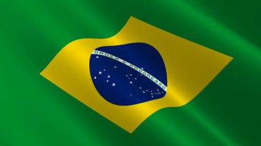 Brezilya 'nın Dalgalanan Bayrağı, Eşsiz Arkaplan