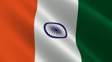 Hindistan 'ın Dalgalı Bayrağı, Zarif Arkaplan