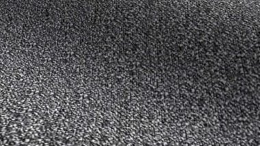 Basit dokuma desenli gri düz kumaş dalgaları