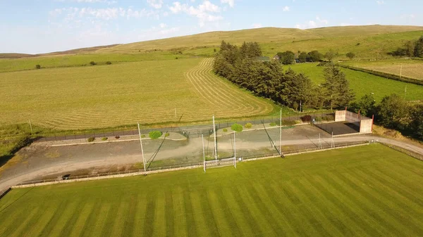 Shane Neill Hurling Club Pitch Glenarm Antrim北爱尔兰 — 图库照片