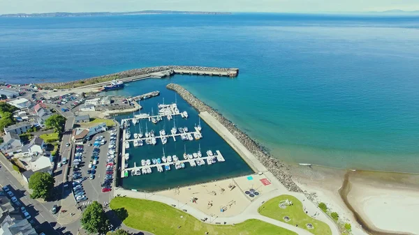 Ballycastle Harbour Marina Antrim Northern Ireland — Stock fotografie