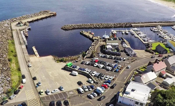 Harbour Antrim Irlandia Północna Irlandia Irlandia Północna Irlandia Północna — Zdjęcie stockowe