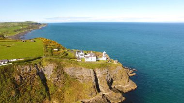 Blackhead Deniz Feneri Belfast Lough Co Antrim Kuzey İrlanda