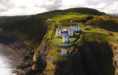 Blackhead Deniz Feneri Belfast Lough Co Antrim Kuzey İrlanda