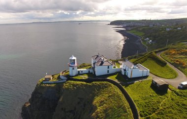 Blackhead Deniz Feneri Belfast Lough Co Antrim Kuzey İrlanda