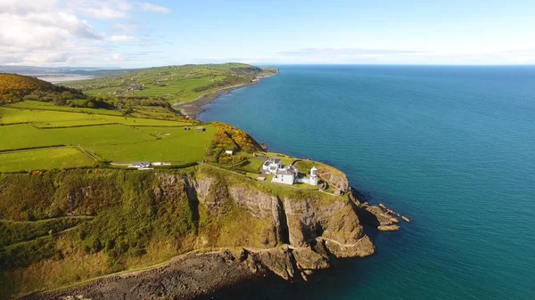 Blackhead Fyr Belfast Lough Antrim Nordirland — Stockfoto