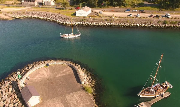 Glenarm Harbour Marina Antrim Nordirland — Stockfoto