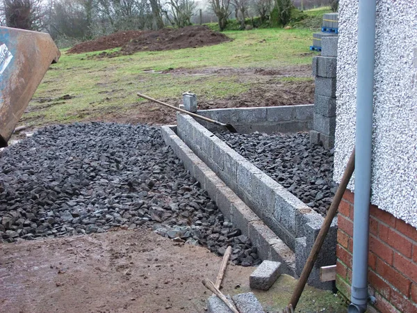 Building an Extension on to a bungalow house home including roof