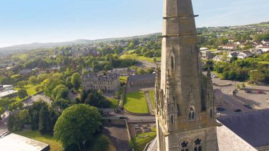 Letterkenny Co. Donegal İrlanda 'daki St. Eunan ve St. Columba Katedrali.