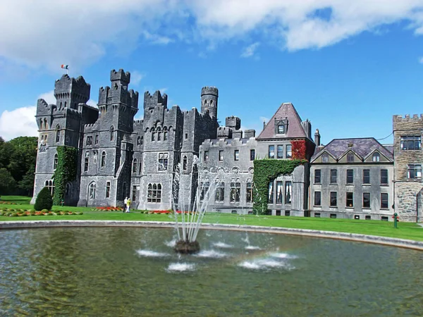 Uma Foto Antigo Castelo Ruínas Irlanda — Fotografia de Stock