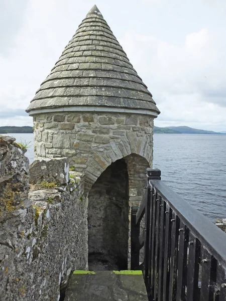 Ett Foto Gammal Ruin Slott Irland — Stockfoto