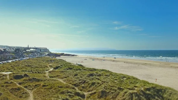 Castlerock Atlantic Ocean Derry Northern Ireland — 图库照片