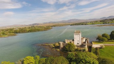 Creeslough County Donegal İrlanda 'daki Doe Kalesi