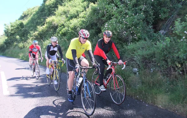 Cyklister Väg Cykel Irland — Stockfoto