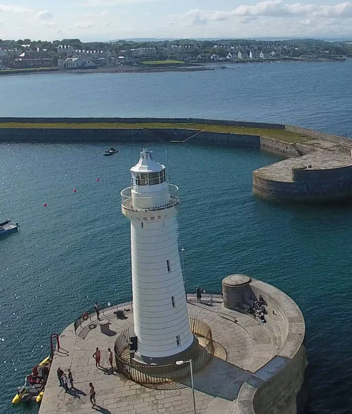 Donaghadee Lighthouse Northern Ireland — Stock fotografie