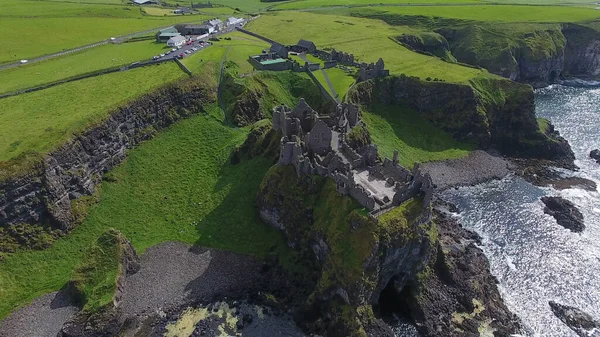 Dunluce Castle Antriining Northern Ireland — 스톡 사진