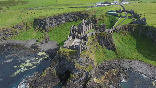 Dunluce Castle Antrim Northern Ireland — стокове фото