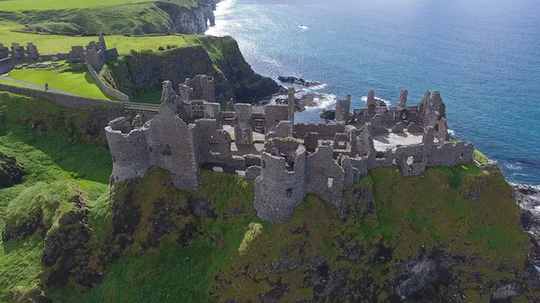 Dunluce Castle Antrim Irlanda Norte — Fotografia de Stock