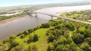 Kuzey İrlanda 'da Foyle Köprüsü