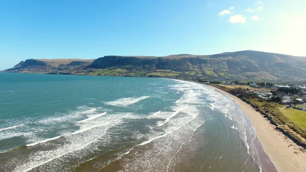 Watefoot Glenariff Beach Антрім Північна Ірландія — стокове фото