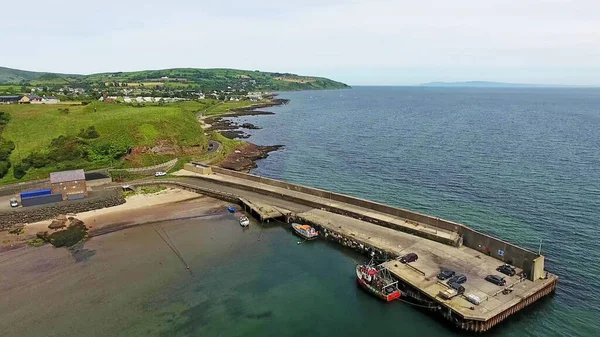 Glenariff Waterfoot Pir Antrim Nordirland — Stockfoto