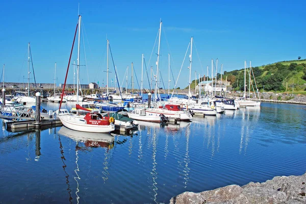 Glenarm Гавань Marina Antrim North Ireland — стокове фото