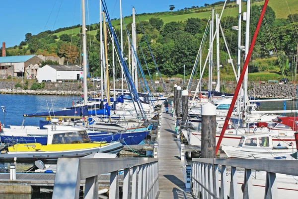 Glenarm Harbour Marina Antrim Irlande Nord — Photo