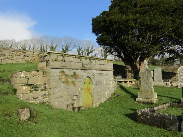 Кладбище Северной Ирландии — стоковое фото