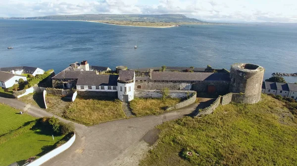 Greencastle Fort Battery Brae County Donegal — стокове фото