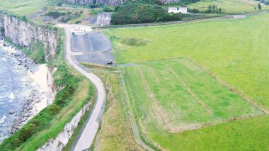 Larrybane Quarry Koyun Adası Game of Thrones konumu Antrim Kuzey İrlanda 