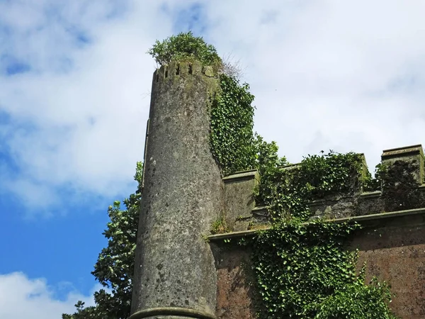 Kilwaughter Castle Church Rovina Rovine Antrim Irlanda Del Nord — Foto Stock