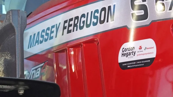 Massey Ferguson Tracteurs Les Championnats Nationaux Labour Carlow Irlande Septembre — Photo