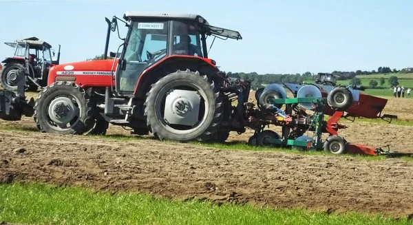 Maskiner Och Traktorer National Ploughing Championships Carlow Ireland Den September — Stockfoto