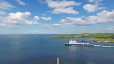 Larne 'dan Cairnryan' a P & O Feribot 14 Mart 2019