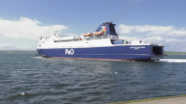 Larne 'dan Cairnryan' a P & O Feribot 14 Mart 2019