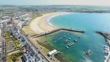 Portrush Town Atlantik Okyanusu Kuzey Sahil Şirketi.
