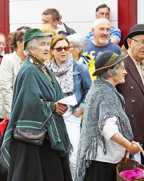 Play Production Street Glenarm Festival — Stock Photo, Image