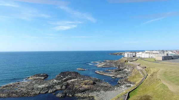 Portstewart Town Atlantic Ocean North Coast Antrim Noord Ierland — Stockfoto