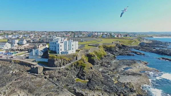 Portstewart Town Atlantic Ocean North Coast Antrim Irlanda Del Norte —  Fotos de Stock