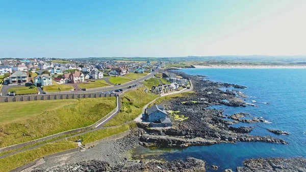 Portstewart Town Atlantic Ocean North Coast Antrim Northern Ireland — 图库照片