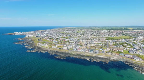 Portstewart Town Oceano Atlântico North Coast Antrim Irlanda Norte — Fotografia de Stock
