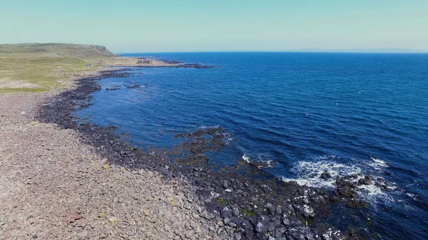 Остров Феллин Атлантический Океан Компания Антрим Северная Ирландия 2018 — стоковое фото