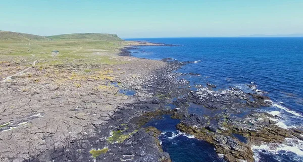 Остров Феллин Атлантический Океан Компания Антрим Северная Ирландия 2018 — стоковое фото