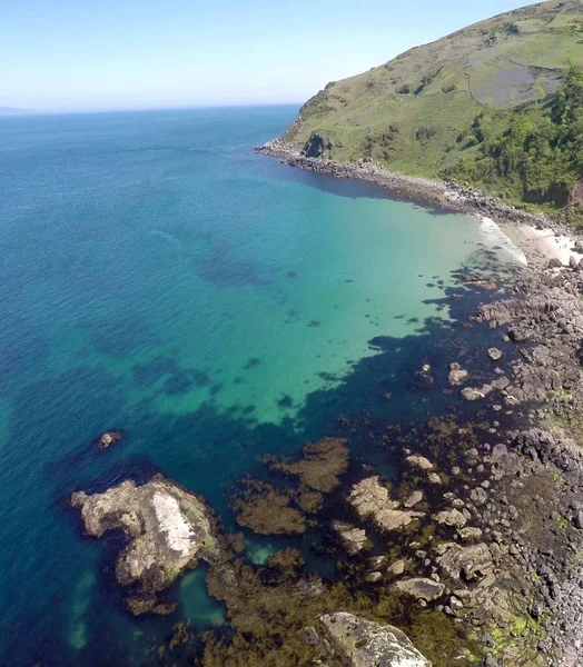 Rugged Coastline Murlough Bay Northern Ireland — Stock fotografie